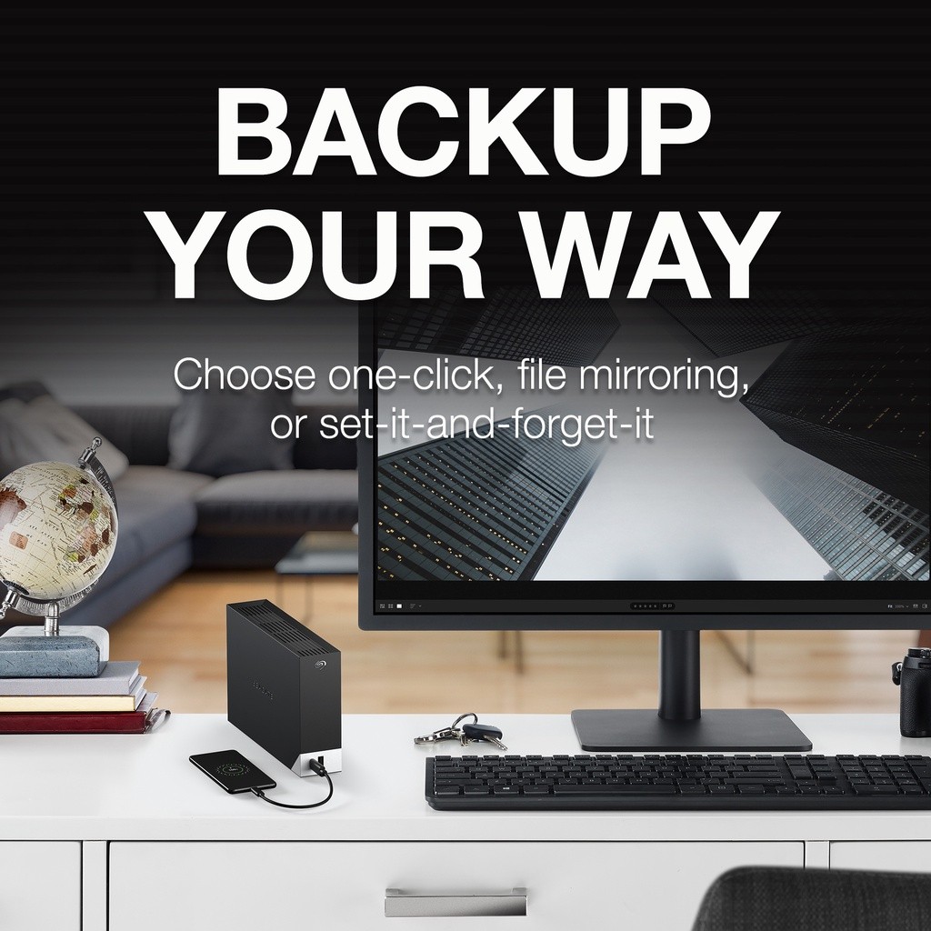 Seagate One Touch Desktop Hub HDD / Hardisk Eksternal 12TB USB3.0 (8)