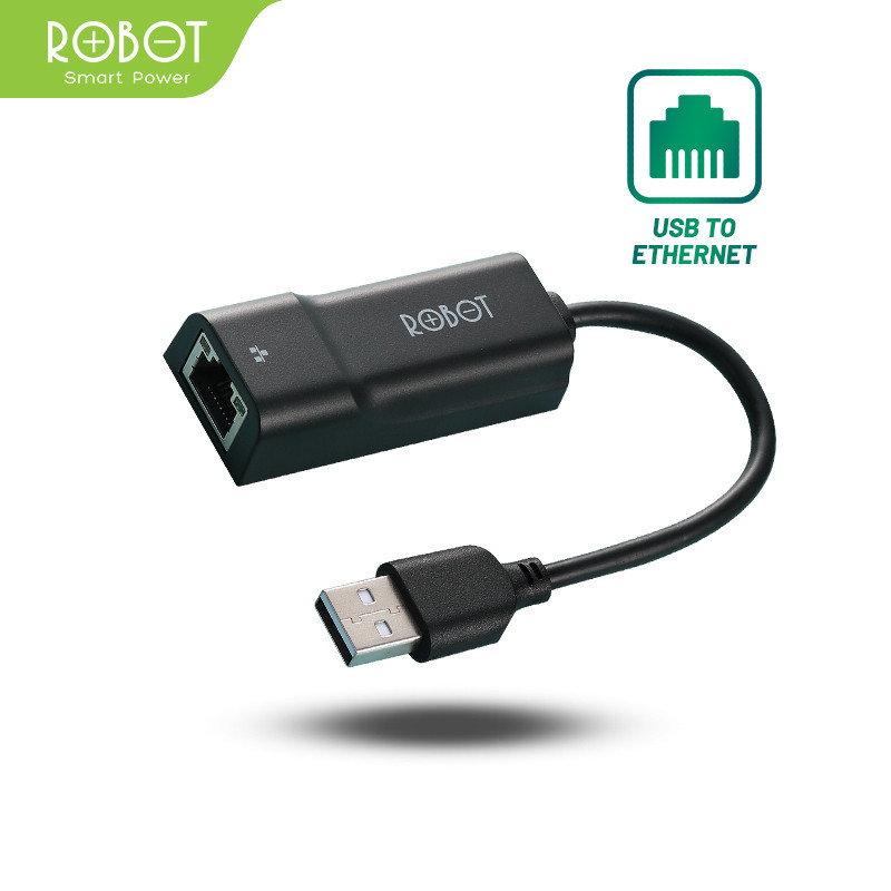 Jual ROBOT USB LAN Adapter 100Mbps Ethernet Converter Plug and Play ...