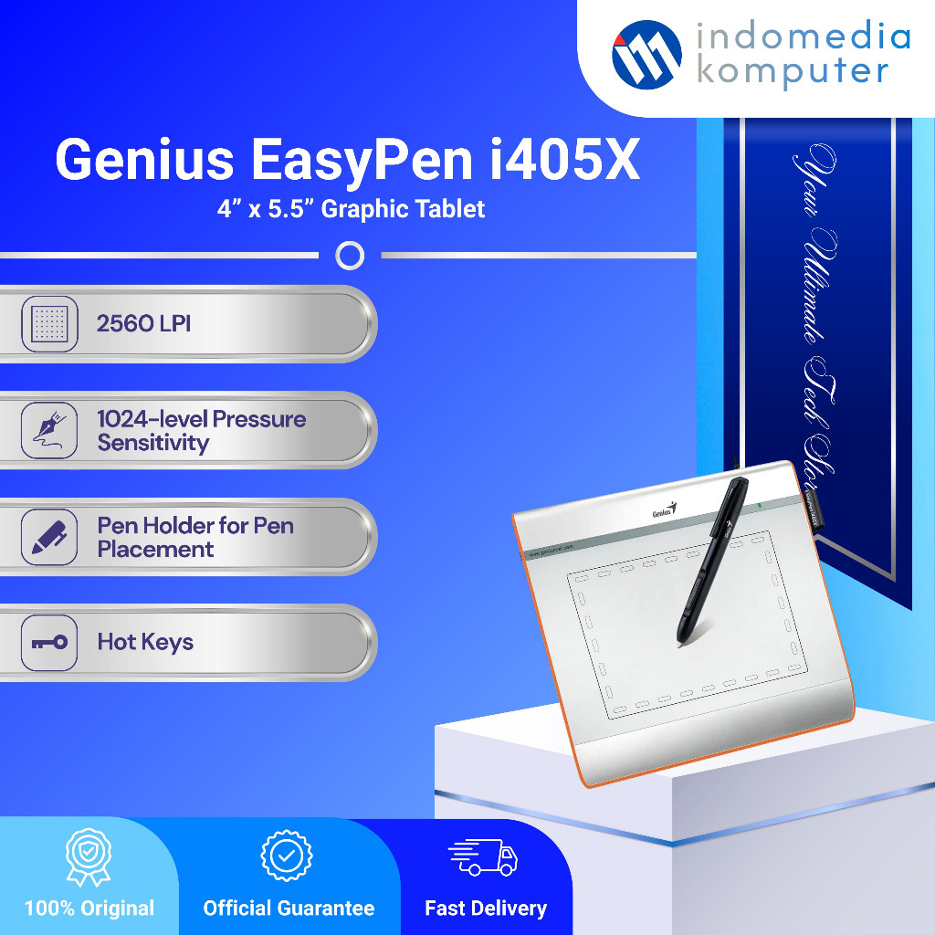 Jual Genius Tablet EasyPen i405X | Shopee Indonesia