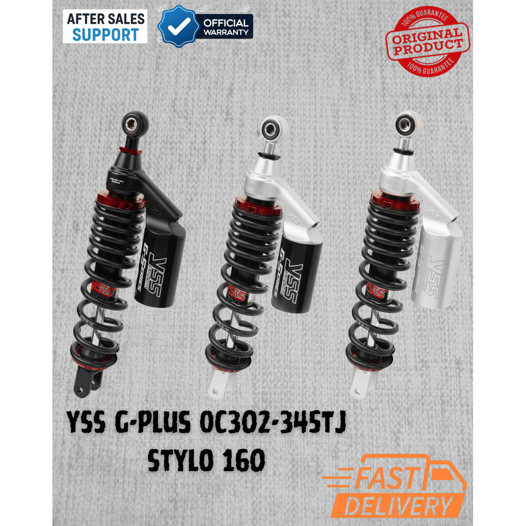 Jual Shock Stylo 160 YSS G PLUS BLACK SERIES YSS ORI | Shopee Indonesia