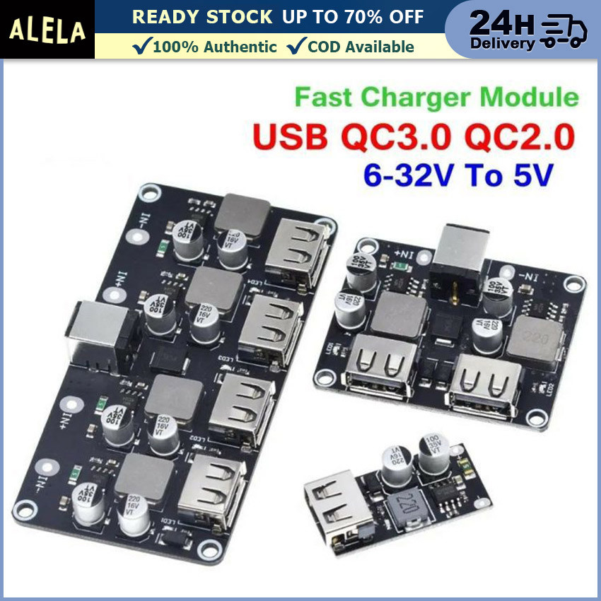 Jual Step Down USB Modul Stepdown Converter Quick Charging Power Supply ...