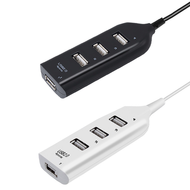 Jual High Speed USB Hub 4 Port USB 2.0 with Cable Mini USB Splitter Hub ...