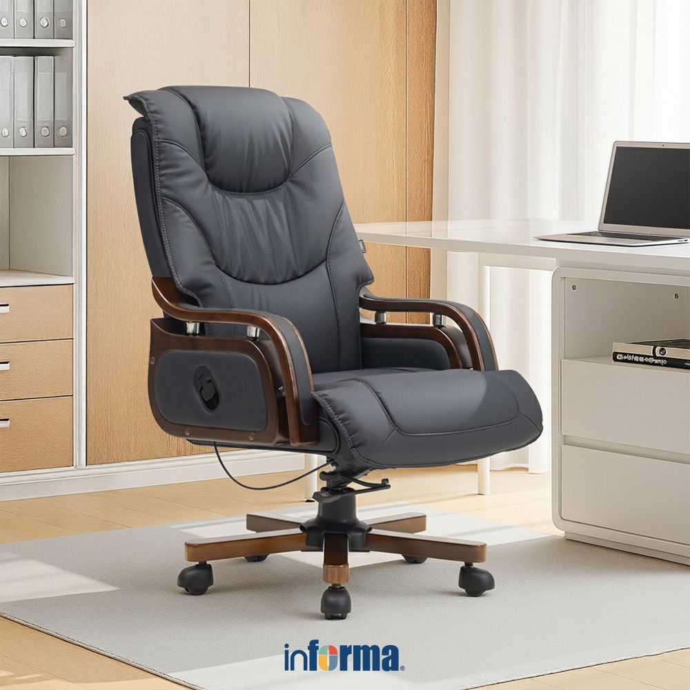 Jual Informa President Kursi Kantor - Hitam Tempat Duduk Kerja Dengan ...