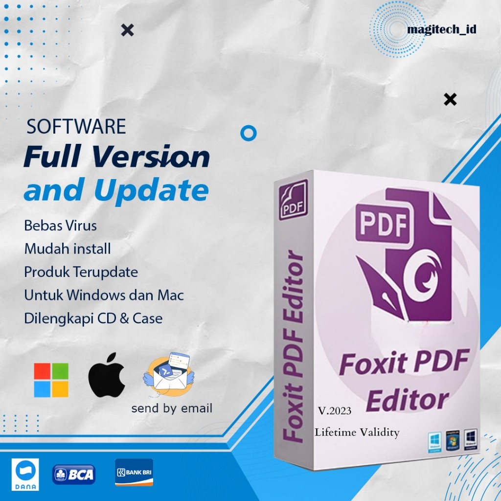 Jual Foxit PDF Editor Pro 13 Create, manage, convert, OCR, eSign & edit ...