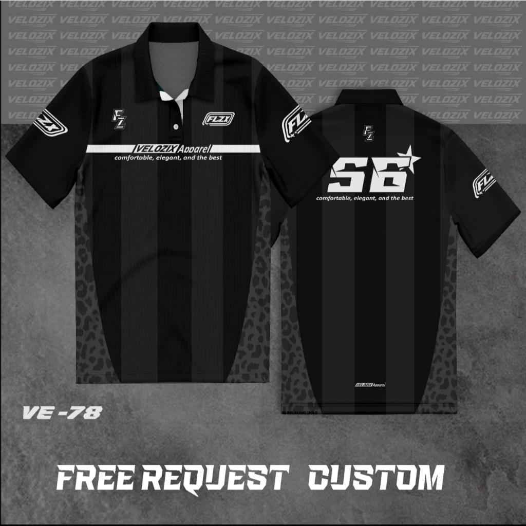 Jual JERSEY VELOZIX SKENA FULL PRINT – CUSTOM NAMA TULISAN, POLO KERAH ...