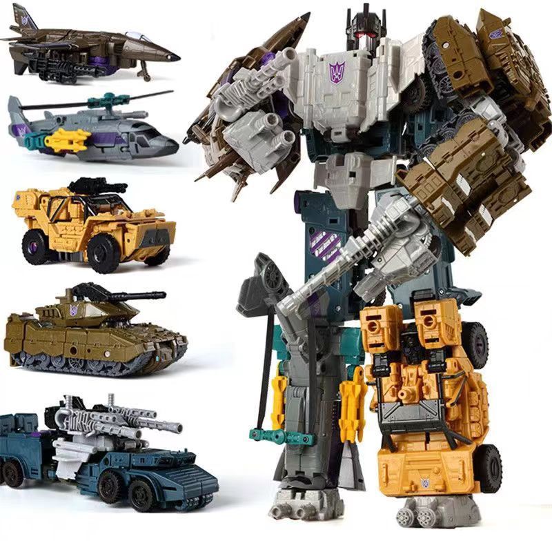 Jual HZX Defensor H901 Transformation Toys Robot 5IN1 Combiner Superion ...