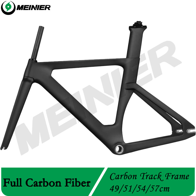 Jual 2024Customized Full Carbon Track Frame BSA Single Speed Carbon ...