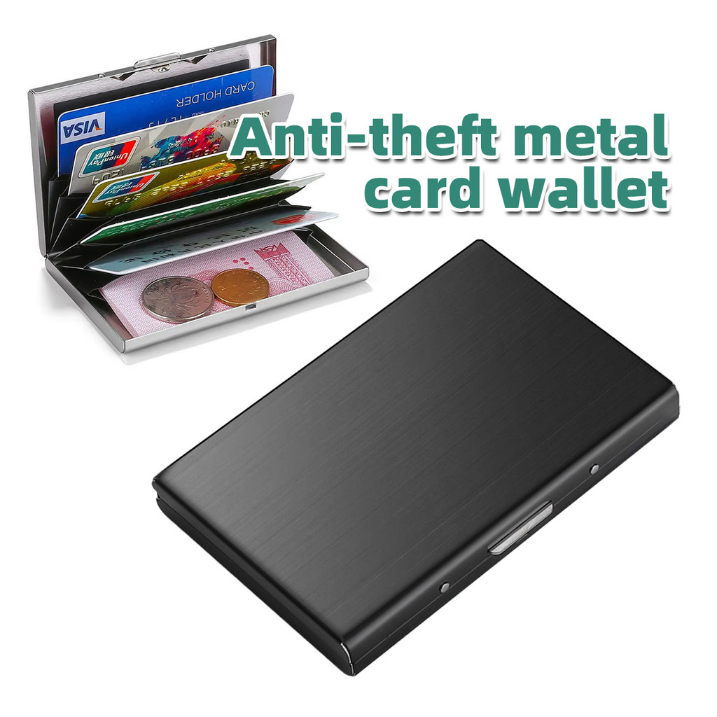 Jual Dompet Kartu Slim Aluminium 10 Slot / Anti Gores maling RFID ...