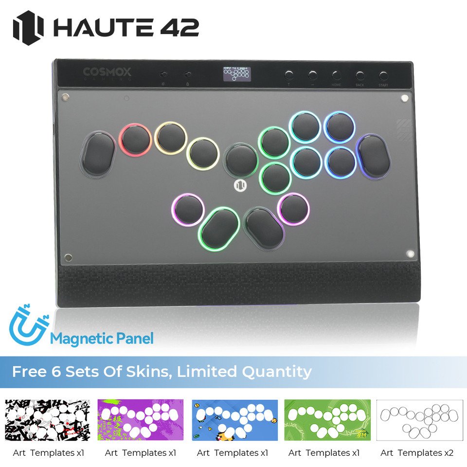 Jual Haute42 Magnetic C16-S Leverless Hitbox Controller All-Button ...
