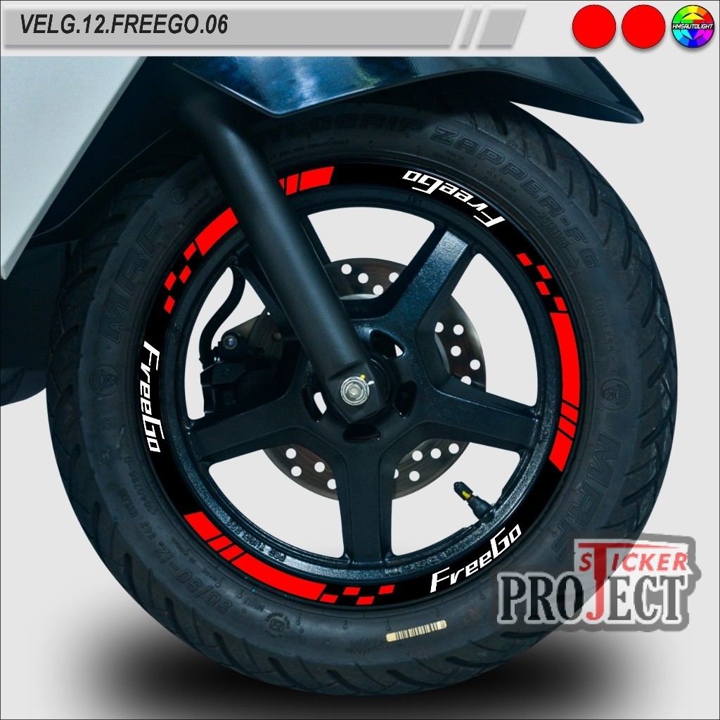 Jual STICKER VARIASI VELG MOTOR SEMUA TYPE RING 12 FREEGO VELG.12 ...