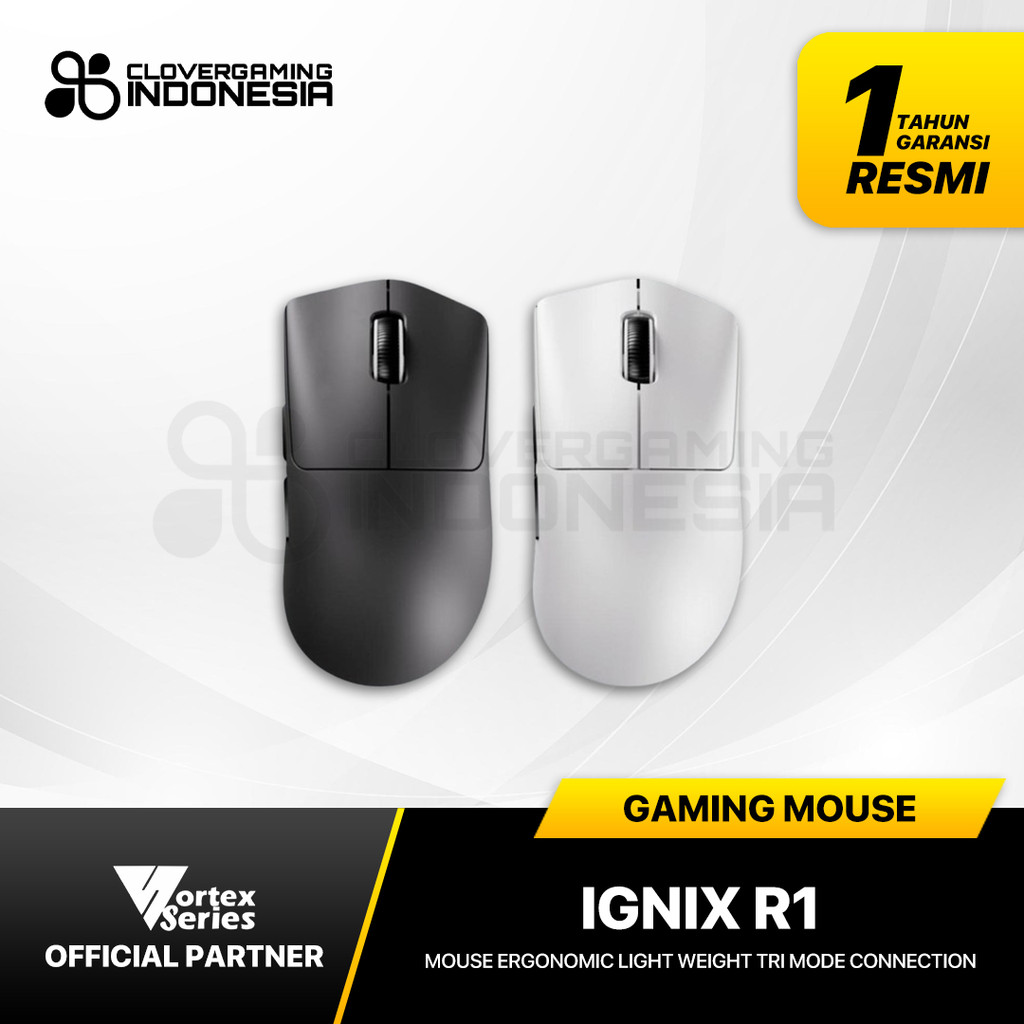 Jual VortexSeries Ignix R1 R-1 Wireless Gaming Mouse Ergonomic Light ...