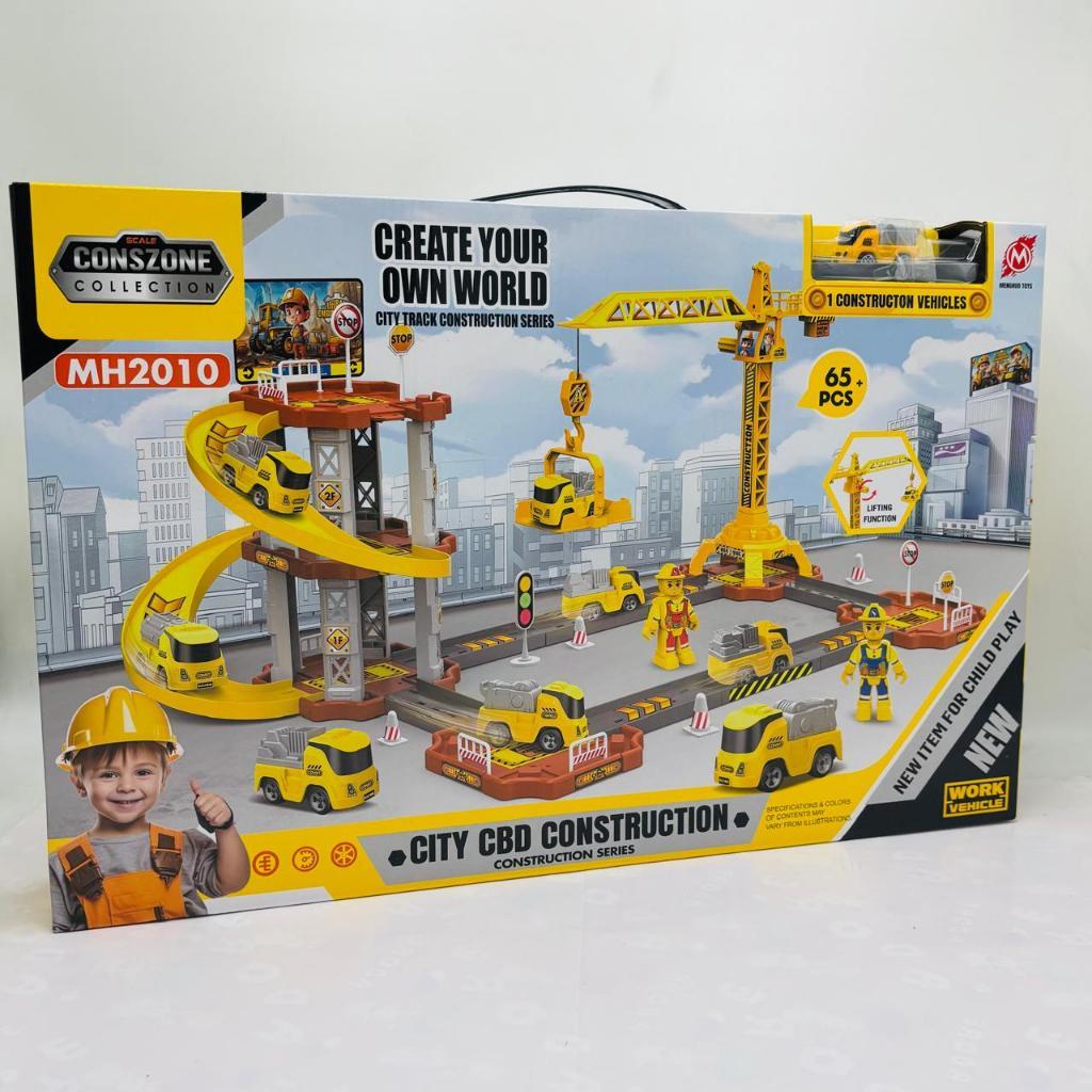 Jual GENIUS KIDS Mainan Anak CREATE YOUR OWN WORLD 65PCS CITY ...