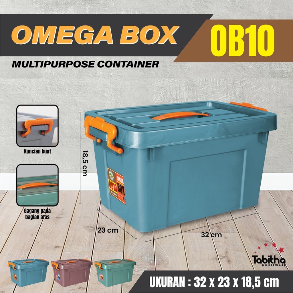 Jual Container Box Tabitha Omega 10 Liter Plastik | Shopee Indonesia