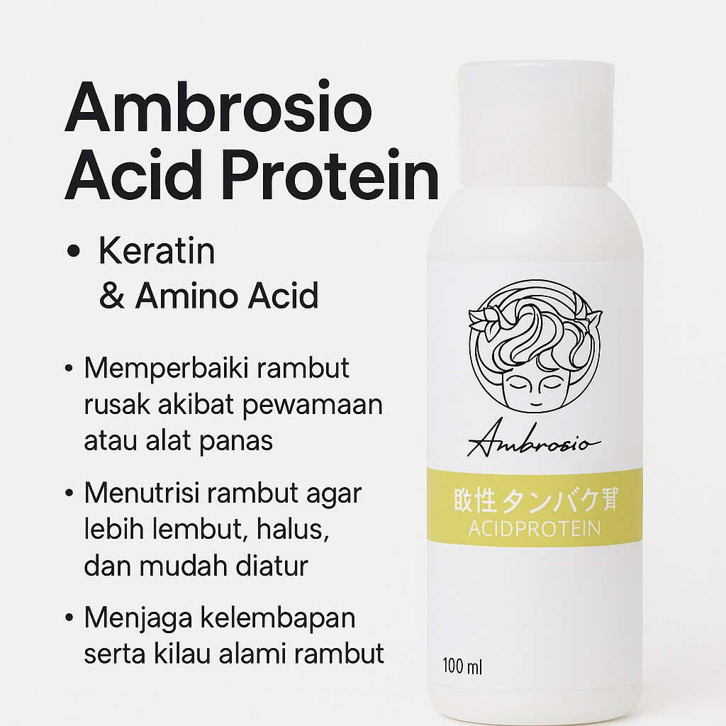 Jual AMBROSE HAIR MASK KERATIN CREAMBATH TREATMENT NATURE MASKER RAMBUT ...