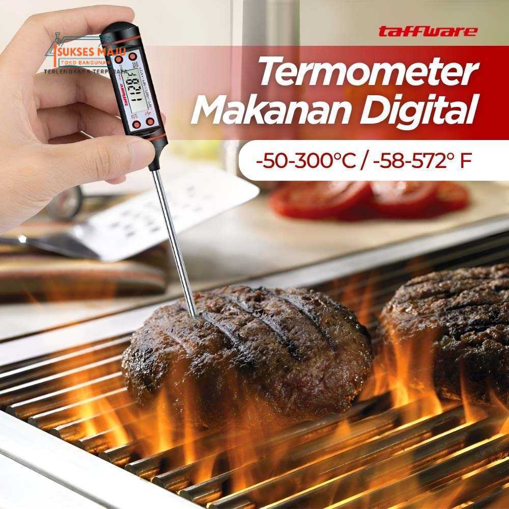 Jual Termometer Pengukur Suhu Makanan Digital Daging Kopi Susu - TP101 ...
