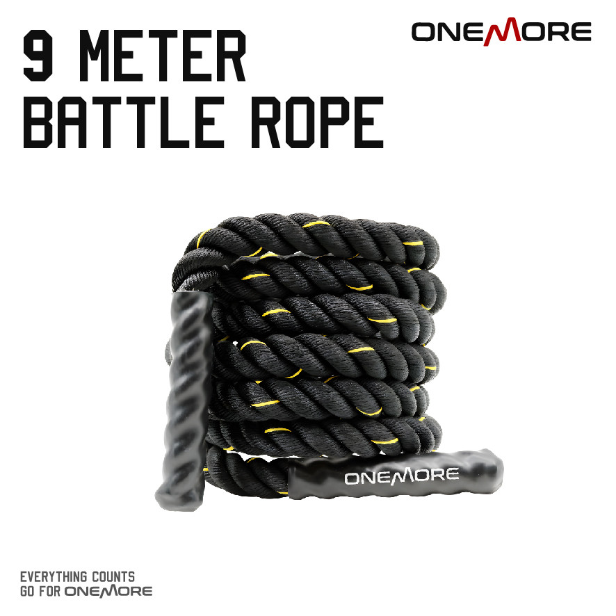 Jual ONE MORE Battle Rope 9 METER | Shopee Indonesia