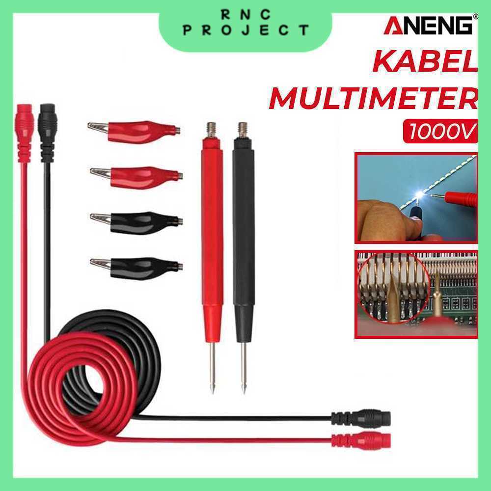 Jual ANENG Kabel Digital Multimeter Tespen Silicon Rubber Wire 1000V ...