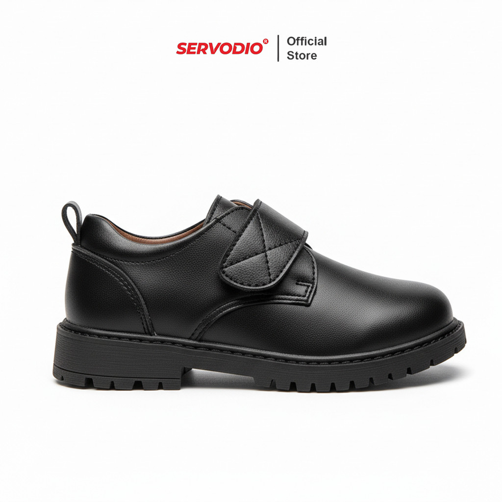 Jual Servodio Kids - Prabu Hitam 28-40 - Sepatu Docmart Loafers Sekolah ...