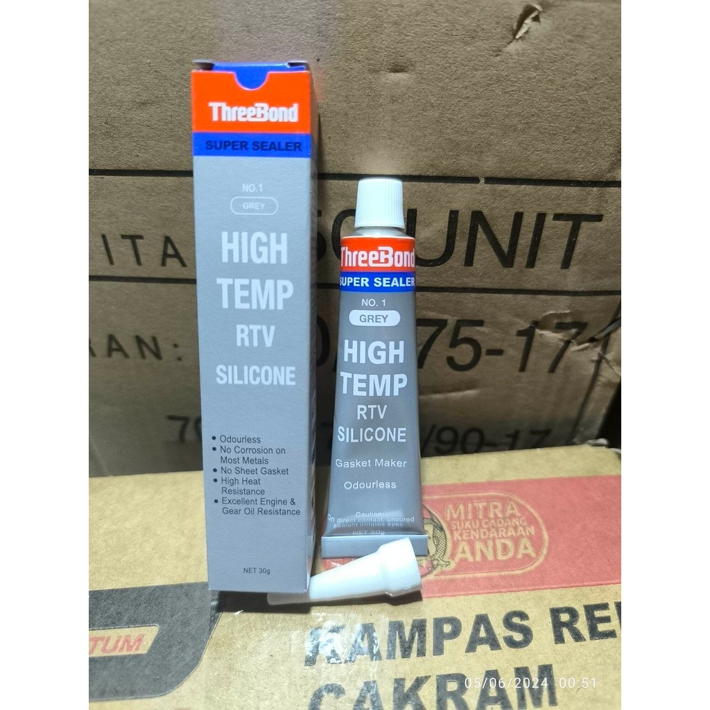 Jual lem therebon hig temp rtv silicone original kuat untuk panas ...