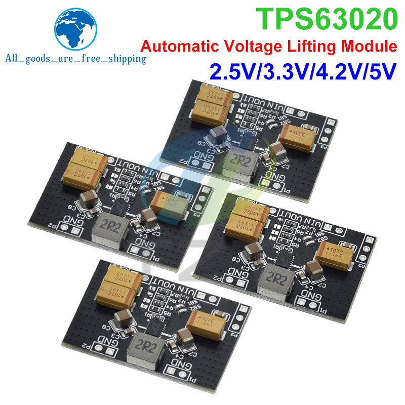 Jual TPS63020 Automatic Buck-boost Step UP / Down Power Supy Module 2 ...