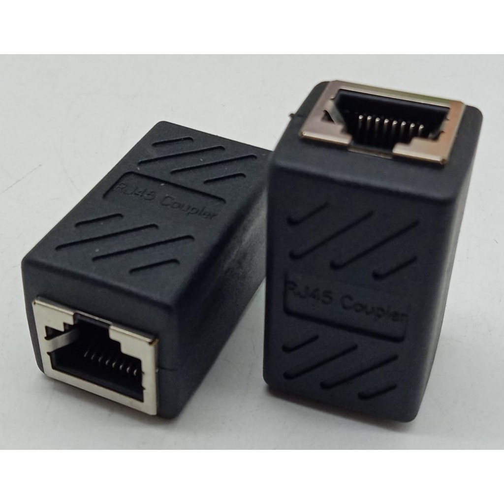 Jual BAREL RJ45 FEMALE TO FEMALE COUPLER | Shopee Indonesia