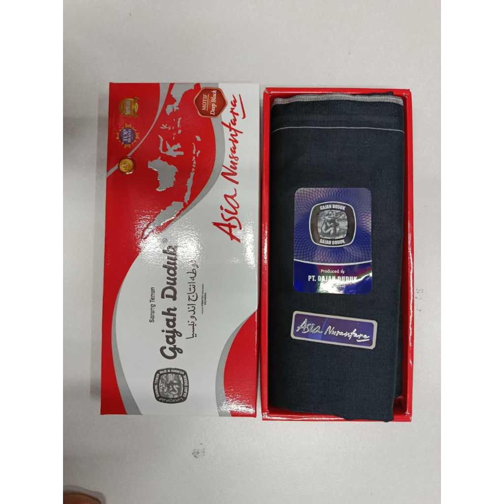 Sarung GAJAH DUDUK Hitam Polos Dewasa Pria Polos Premium Original Dewasa Anak Grosir Kain Samping Tenun Sholat Santri Junior Remaja Tanggung SMP Pria Laki Cowok Couple Ayah Jumbo Lebaran Warna Harga Murah 100% Official Sarong Musholah Tradisional