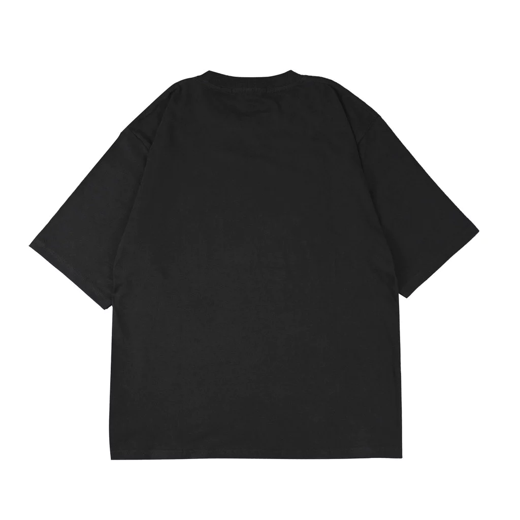 SSST Flecks Oversize T-Shirt Hitam 235 GSM Premium Streetwear foto 3