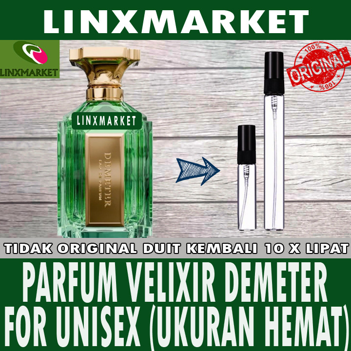 Jual ORIGINAL VELIXIR DEMETER FOR UNISEX EDP EAU DE PARFUM UKURAN HEMAT ...