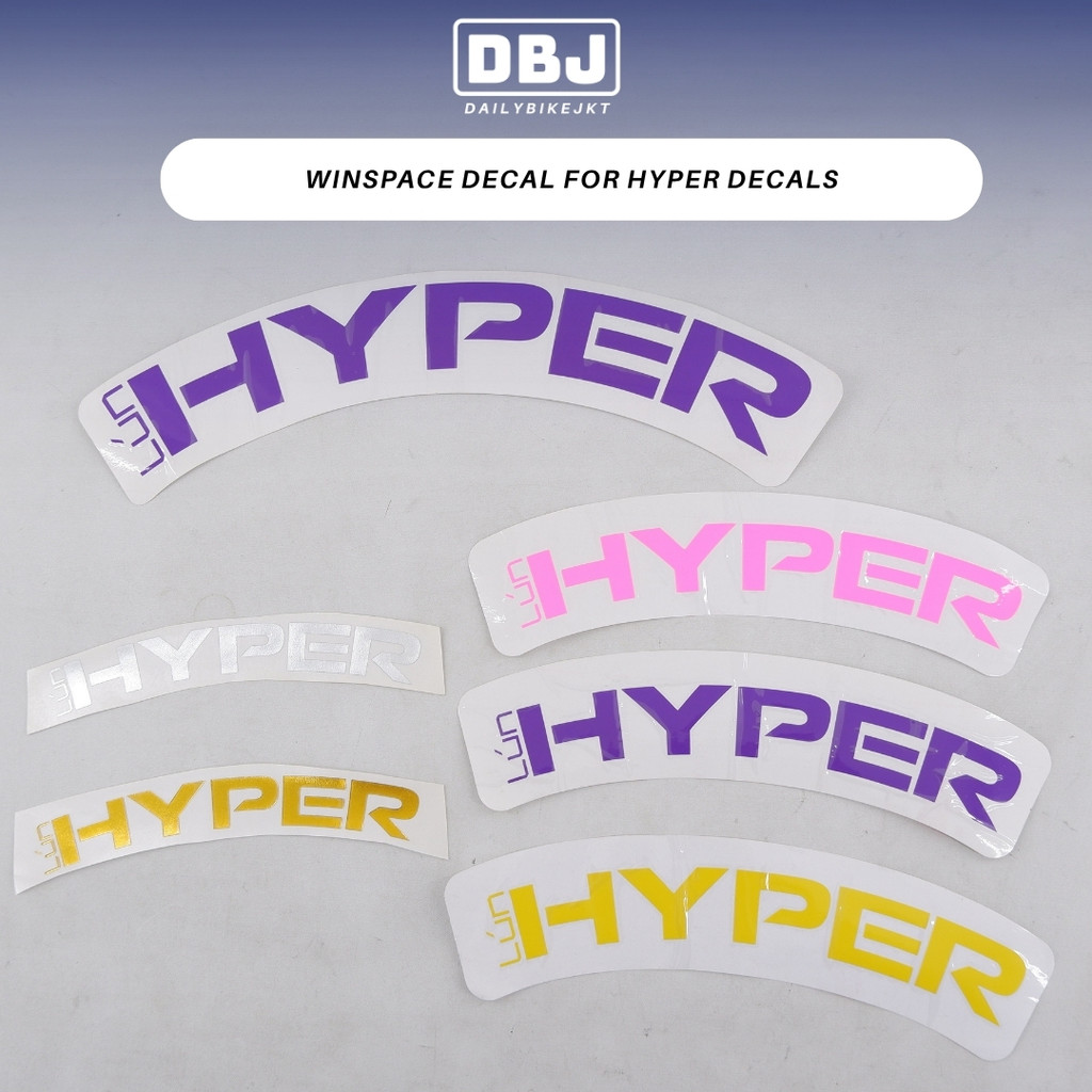 Jual WINSPACE DECAL FOR HYPER DECALS | Shopee Indonesia