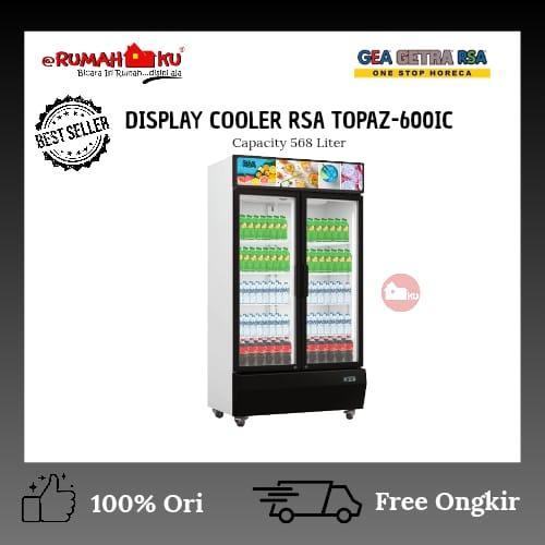 Jual RSA SHOWCASE TOPAZ-600IC/SHOWCASE 568LITER /RSA SHOWCASE 2 PINTU ...