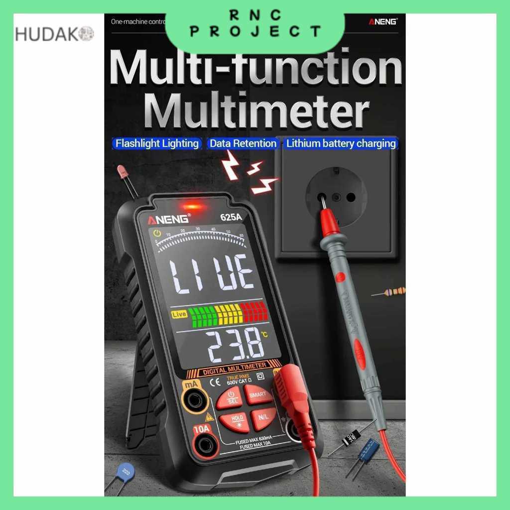 Jual ANENG Digital Multimeter Voltage Tester Color Screen NCV ...