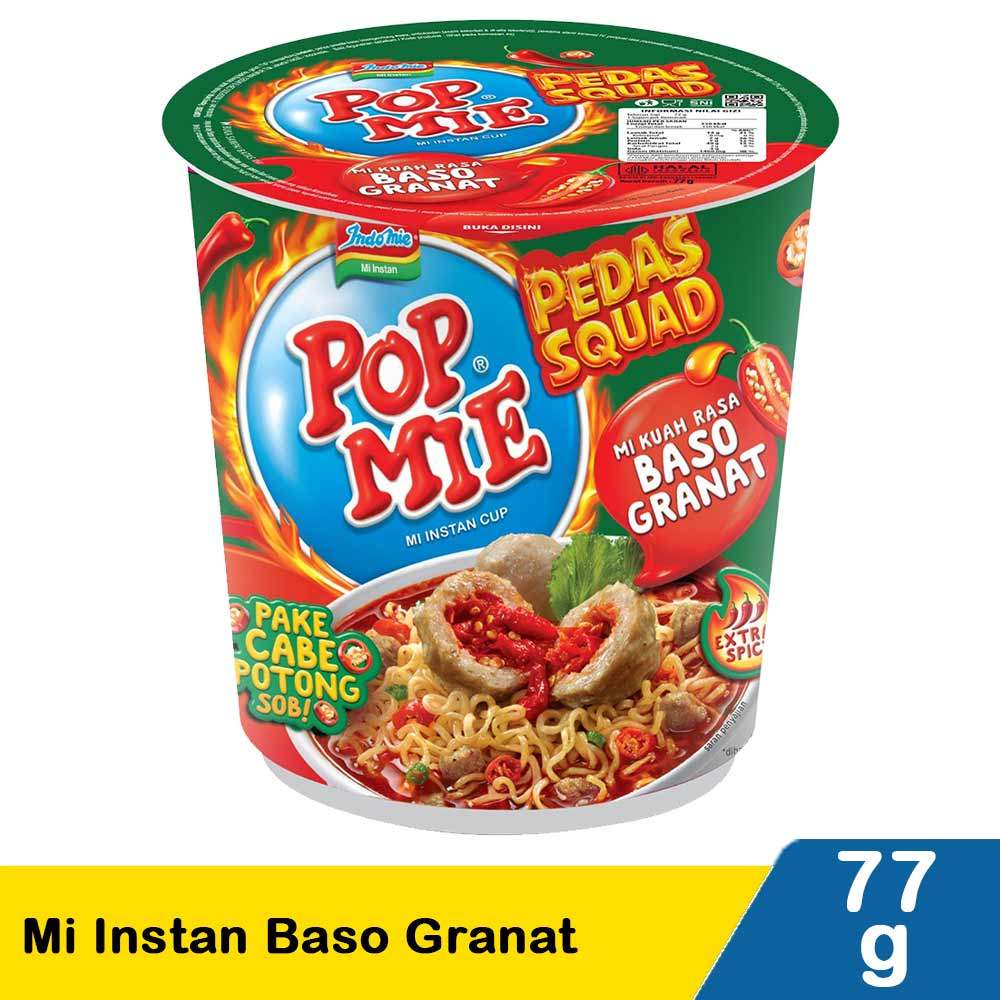 Jual POP MIE MI INSTAN BASO GRANAT 77g | Shopee Indonesia