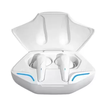 TWS G11 Earphone Bluetooth 5.0 Gaming LED Lamp Low Latency Headset Musik Bass Wireless Mic