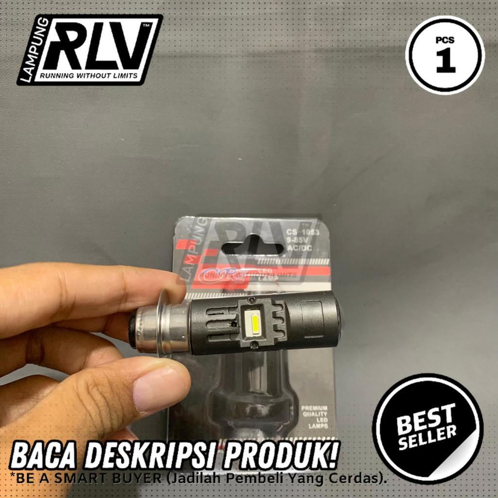 Jual Lampu Utama LED H6 Model Biled CR7 Socket H6 Jauh Dekat Putih AC ...