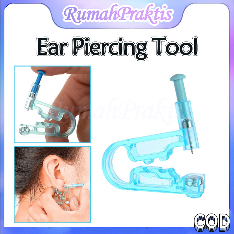 Jual alat tindik kuping sekali pakai/tindik telinga steril 1x pakai ...