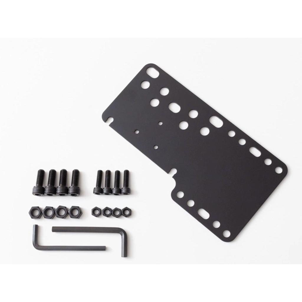 Jual Universal Aluminium Mounting Plate Shifter & Handbrake Sim Racing ...
