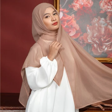 Lozy Hijab Pashmina Voal Mima Shawl (Pashmina Bahan Arabian Voal)