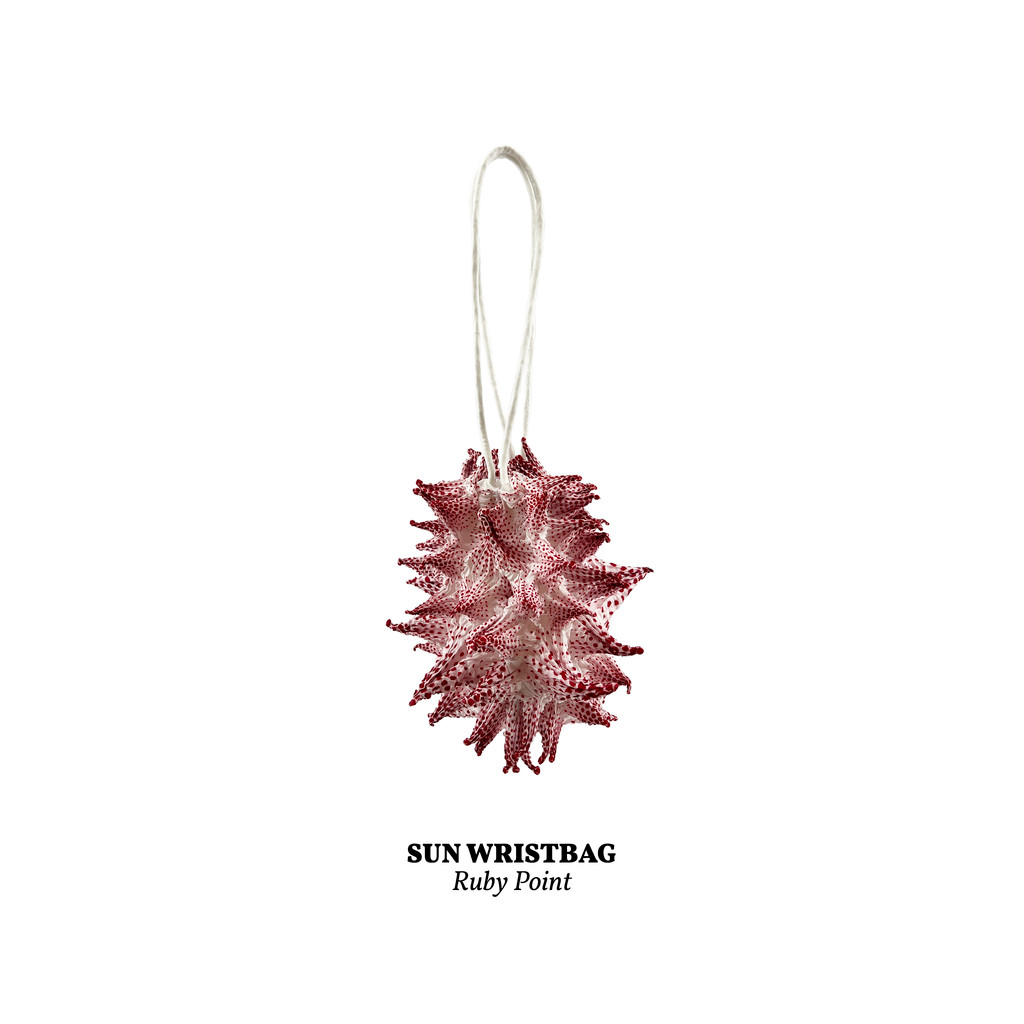 Jual FUGUKU HAND BAG - SUN WRISTBAG - RUBY POINT | Shopee Indonesia