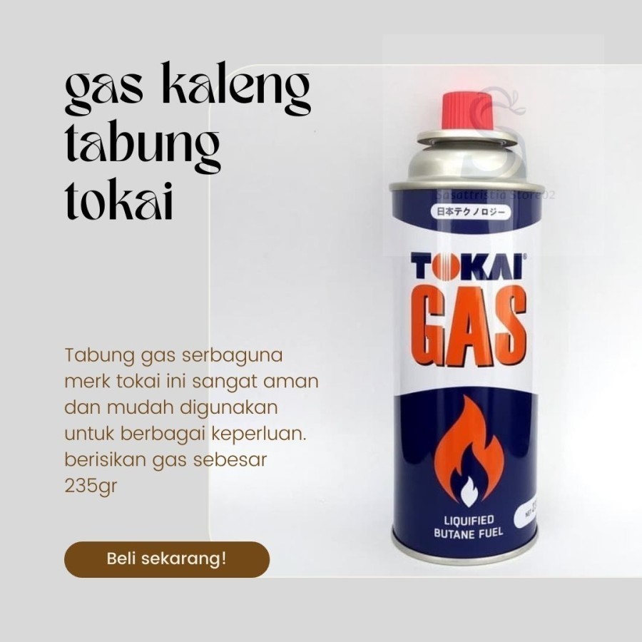 Jual PROMO TERMURAH gas TOKAI gas portable gas mini gas kompor portable ...