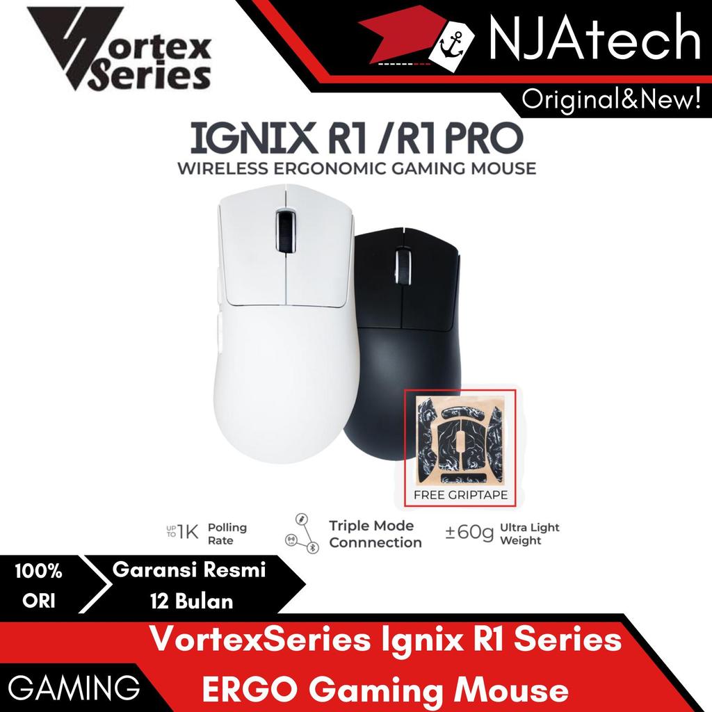 Jual VortexSeries IGNIX Series R1 Mouse | Ergonomic Light Weight Tri ...