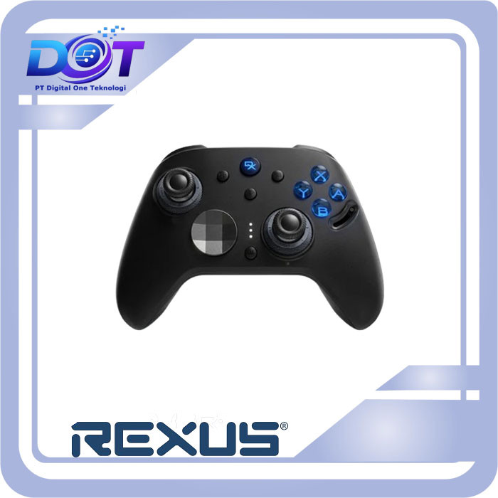 Jual REXUS DAXA EZOTH DX-AX10 ABYSS BLUE Gamepad Koneksi 3-Modes Kabel ...