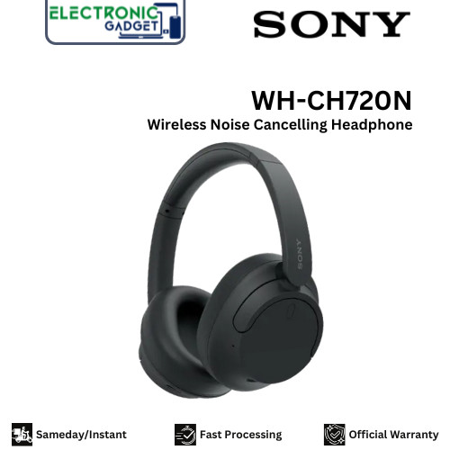 Jual Sony WH-CH720N WHCH720N CH720 Wireless Noise Cancelling Headphone ...