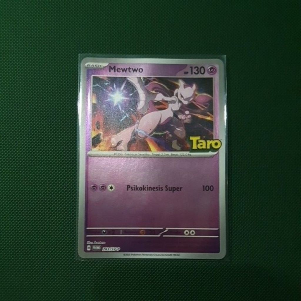 Jual Mewtwo Promo Taro 283/SV-P Pokemon TCG Indonesia | Shopee Indonesia