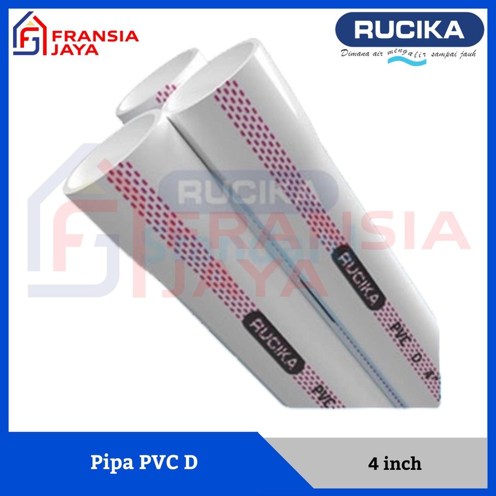 Jual Rucika Pipa PVC D 4 inch Pralon Air Paralon | Shopee Indonesia