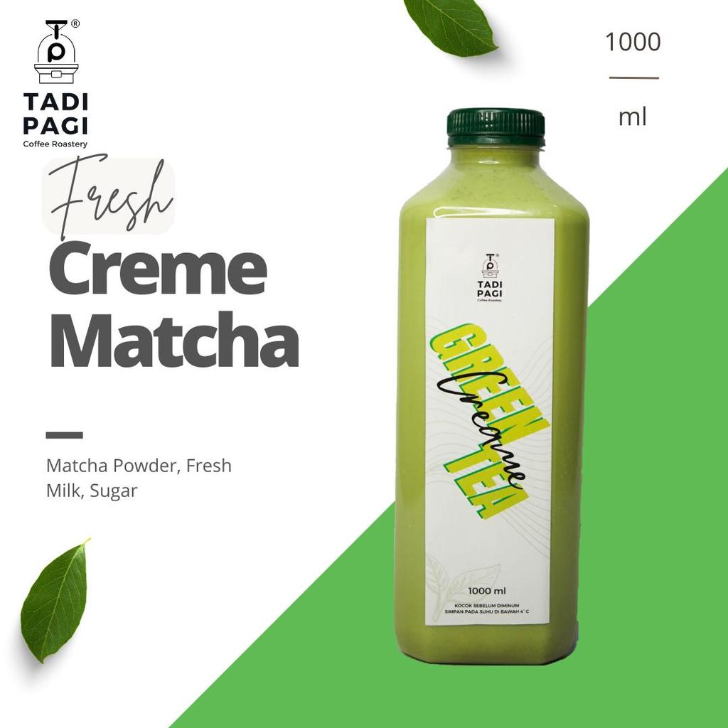 Jual RTD CREME MATCHA 1 LITER | Shopee Indonesia