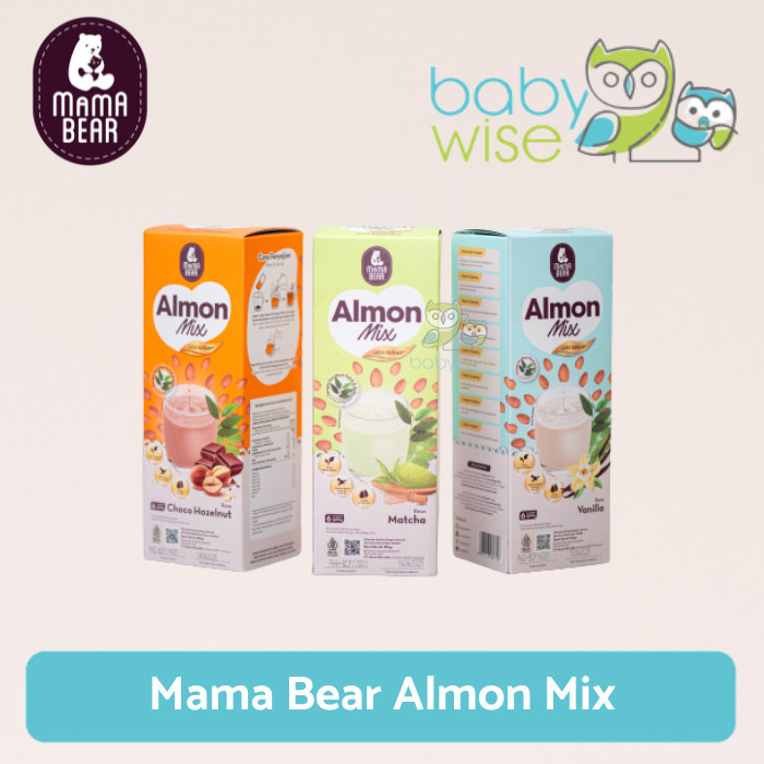 Jual Mama Bear Almon Mix ASI Booster Pelancar ASI Almond | Shopee Indonesia