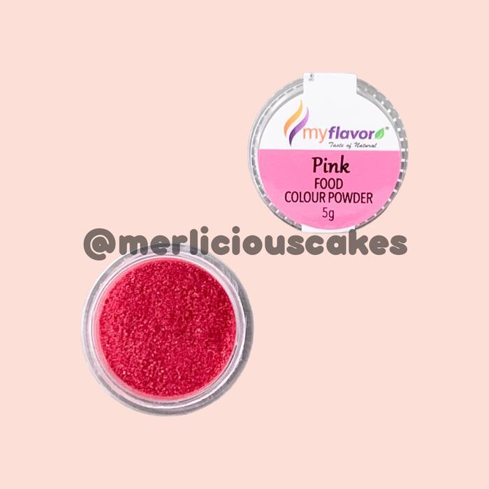 Jual Pink Food Colour Powder My Flavor Pewarna Makanan Bubuk 5 Gram ...