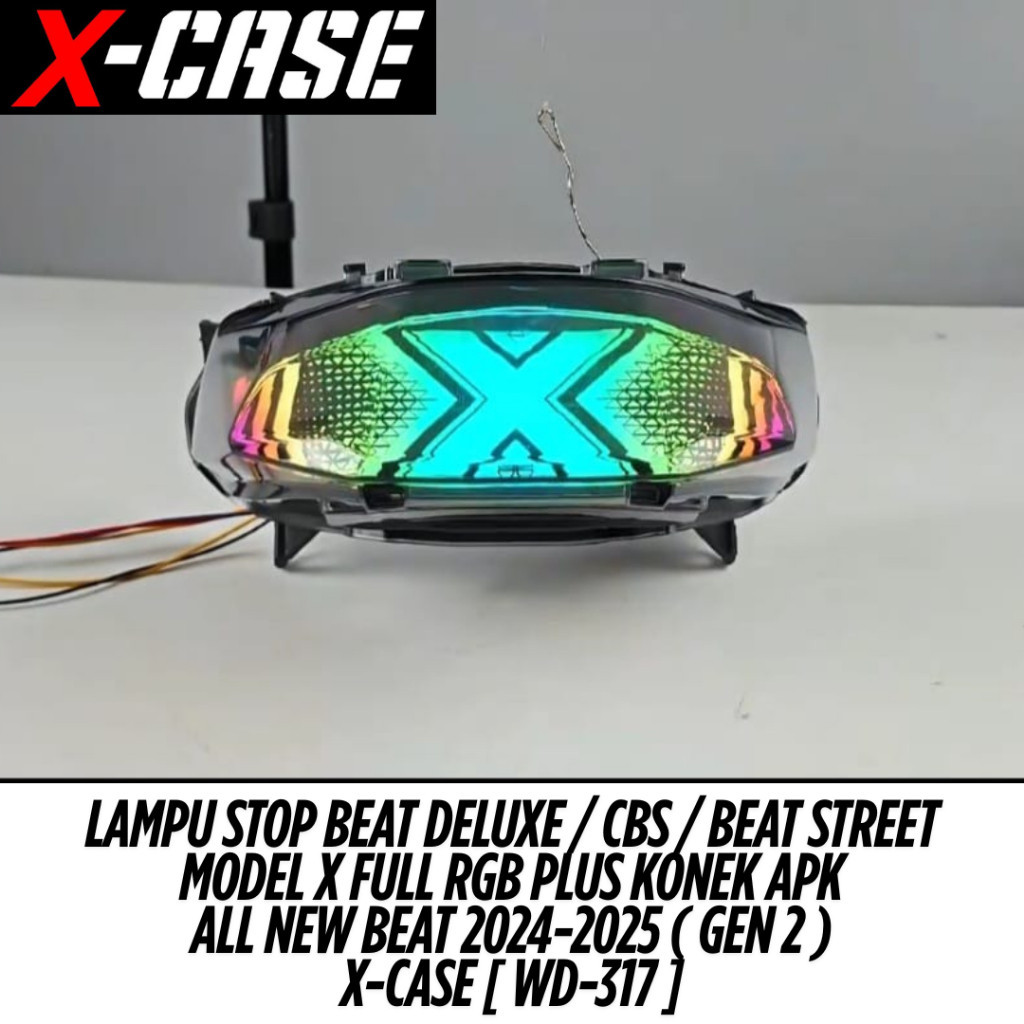 Jual Lampu Stop All Beat New Deluxe Beat CBS Beat Street GEN 2 RGB ...