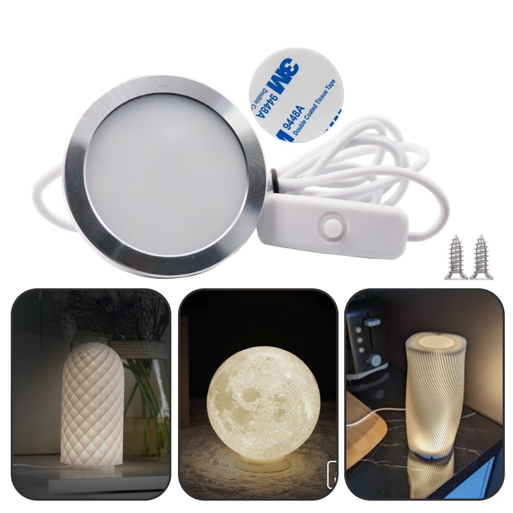 Jual Kit Lampu LED Bambu Lab-001 Kit Cetak 3D DIY Makerworld MH001 ...