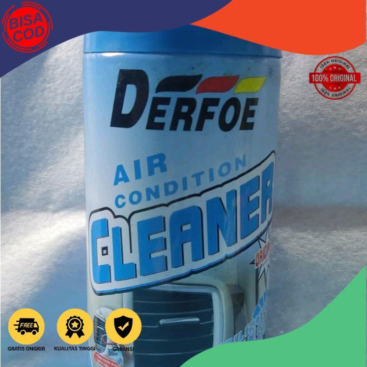 Jual DERFOE - derfoe air conditioner cleaner 450ml (harga/pcs) | Shopee ...